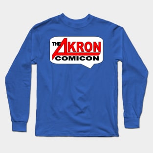 The Akron Comicon Logo Shirt! Long Sleeve T-Shirt